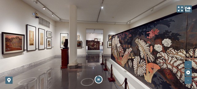 Bảo tàng Mỹ thuật Việt Nam ra mắt công nghệ tham quan trực tuyến 3D Tour - Ảnh 5. Bảo tàng Mỹ thuật Việt Nam ra mắt công nghệ tham quan trực tuyến 3D Tour - Ảnh 5.