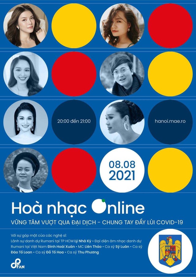 Đại sứ Rumani tổ chức hòa nhạc online cổ vũ Việt Nam chống dịch - Ảnh 2.