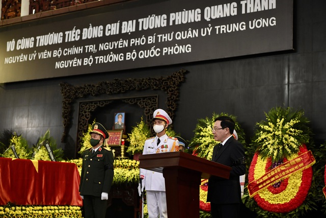 Tổ chức trọng thể Lễ tang Đại tướng Phùng Quang Thanh - Ảnh 5. Tổ chức trọng thể Lễ tang Đại tướng Phùng Quang Thanh - Ảnh 5.