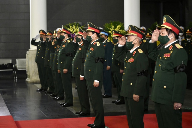 Tổ chức trọng thể Lễ tang Đại tướng Phùng Quang Thanh - Ảnh 4. Tổ chức trọng thể Lễ tang Đại tướng Phùng Quang Thanh - Ảnh 4.