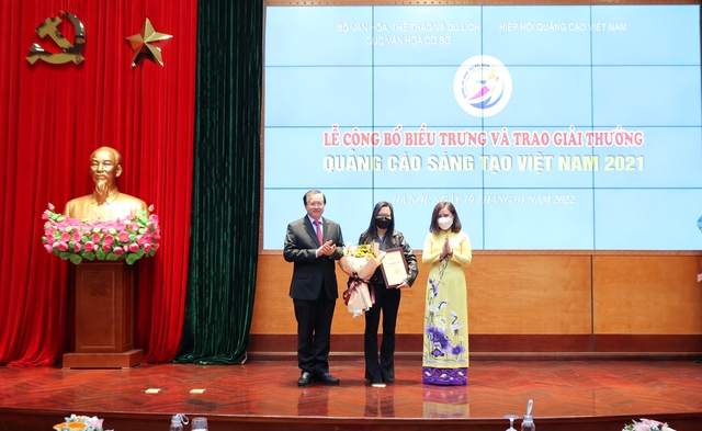 Trao giải cuộc thi &quot;Giải thưởng Quảng cáo sáng tạo Việt Nam năm 2021&quot; - Ảnh 2.