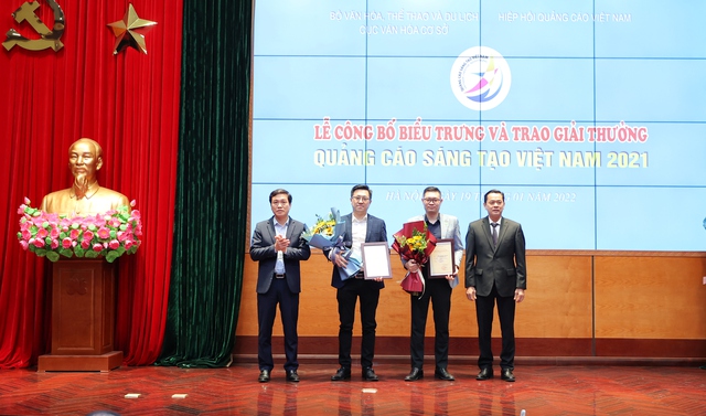 Trao giải cuộc thi &quot;Giải thưởng Quảng cáo sáng tạo Việt Nam năm 2021&quot; - Ảnh 3.