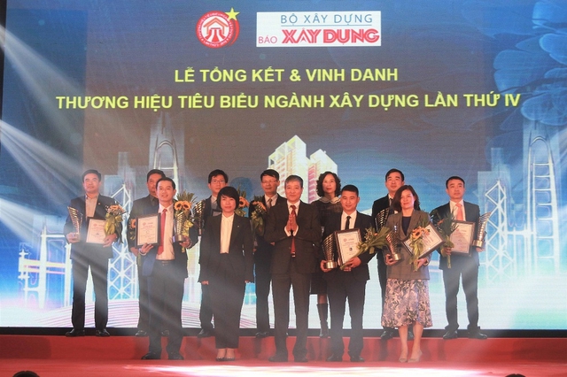 30 doanh nghiệp được vinh danh Thương hiệu tiêu biểu ngành xây dựng Việt Nam - Ảnh 1.