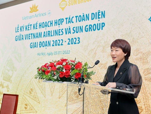 Tập đoàn Sun Group và Vietnam Airlines mở rộng hợp tác chiến lược giai đoạn 2022-2023 - Ảnh 1.