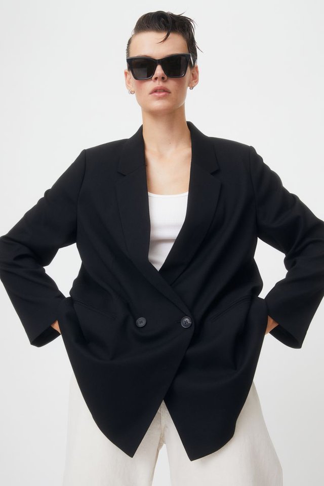 13 mẫu áo blazer mới nhất của Zara, H&M và Mango  - Ảnh 24.