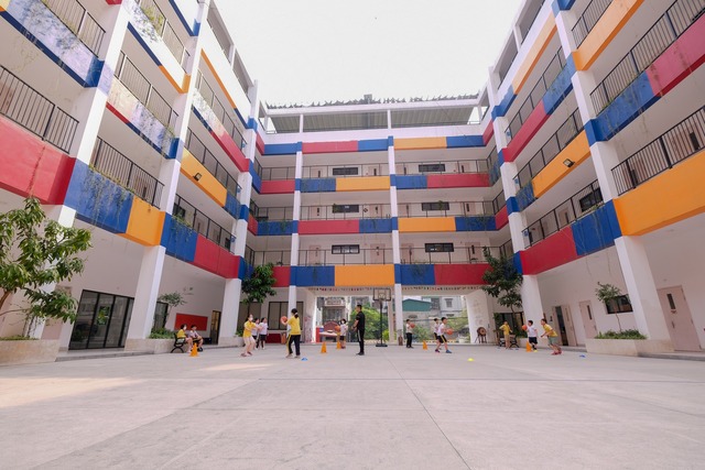 Quận Thanh Xuân có 1 ngôi trường ngập nắng với triết lý giáo dục hiện đại - Ảnh 2.