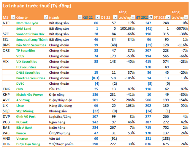 Cập nhật BCTC quý 3 đến ngày 19/10: Thêm loạt doanh nghiệp khu công nghiệp, chứng khoán công bố - Ảnh 3.