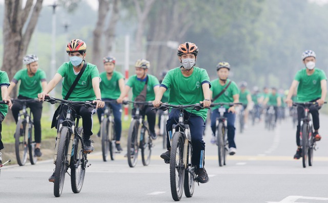 “Đi xe đạp vì môi trường” lan tỏa thói quen, thay đổi nhận thức và tư duy hành động sống xanh - Ảnh 4.