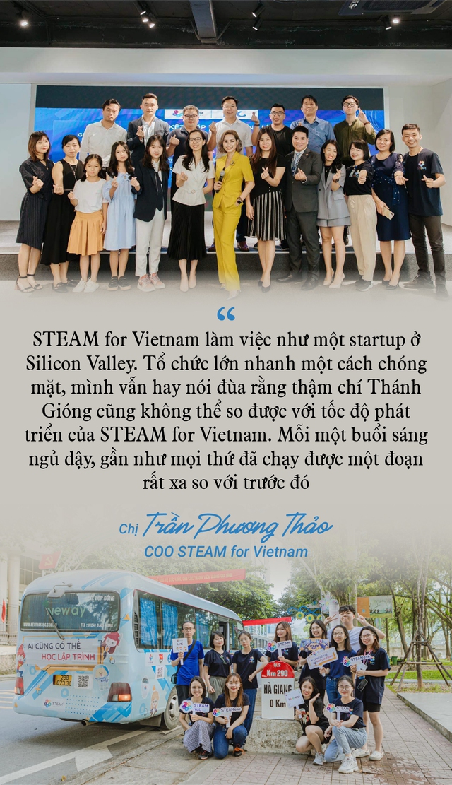 COO Trần Phương Thảo: &quot;Nếu không có cơ hội làm việc ở STEAM for Vietnam, có lẽ mình sẽ mất đến 10 năm để đảm đương vị trí này&quot; - Ảnh 3.