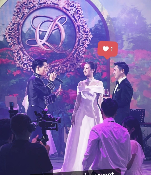 Toàn cảnh hôn lễ Hoa hậu Đỗ Mỹ Linh và chồng doanh nhân: Dàn mỹ nhân đổ bộ, Lương Thùy Linh bắt được hoa cưới  - Ảnh 16.