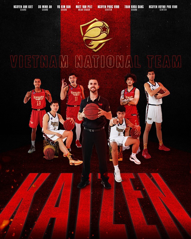 HLV Matt van Pelt dẫn dắt đội tuyển bóng rổ Việt Nam dự vòng sơ loại FIBA Asia Cup 2025 - Ảnh 2.