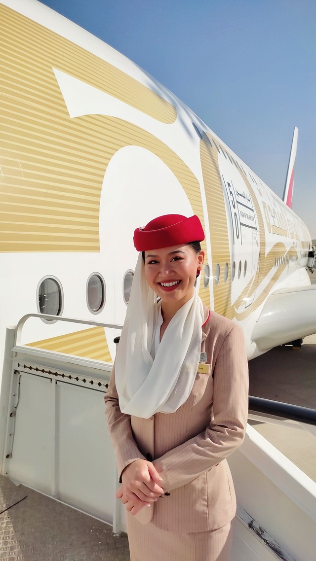 Trong mắt tiếp viên hàng không người Việt của hãng Emirates, niềm đam mê du lịch là điều không thể thiếu - Ảnh 2.