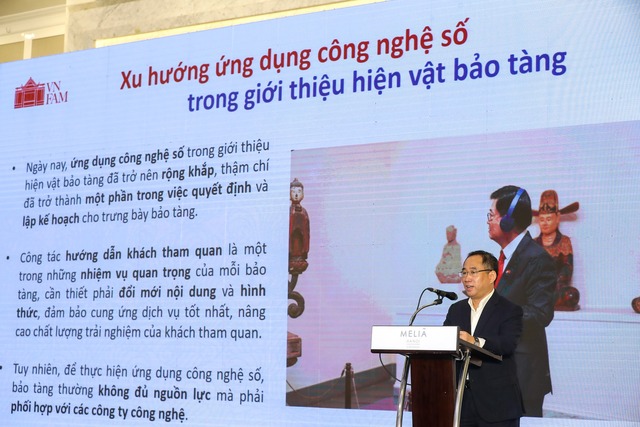 Bảo tàng chuyển đổi số: Tham quan hàng loạt hiện vật quý chỉ với 50.000 đồng - Ảnh 1.