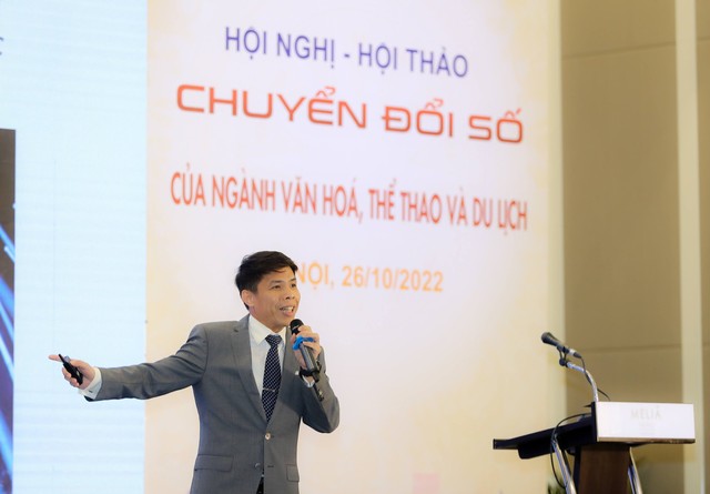 [Chùm ảnh] Toàn cảnh “Hội nghị - Hội thảo Chuyển đổi số của ngành Văn hóa, Thể thao và Du lịch” - Ảnh 9.