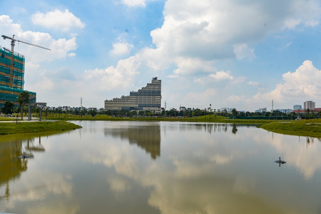Hà Nội: Cận cảnh công viên rộng nhất quận Nam Từ Liêm  - Ảnh 6.