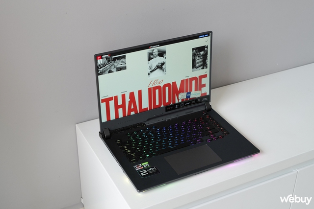 Trải nghiệm nhanh ASUS ROG Strix G15 2022: Thiết kế không nhiều thay đổi nhưng hiệu năng được nâng cấp, giá gần 50,5 triệu đồng - Ảnh 1.