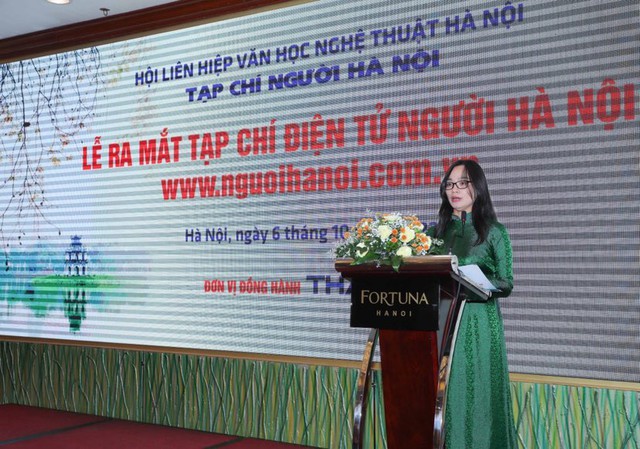  Ra mắt Tạp chí điện tử Người Hà Nội và phát động cuộc thi viết “Hà Nội & Tôi” - Ảnh 1.
