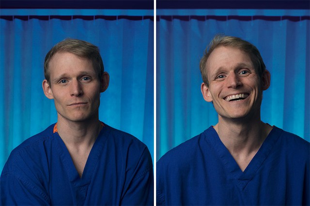 Bộ ảnh ấm lòng: Phản ứng của cánh mày râu trong lần đầu tiên làm cha chụp ngay trước và sau khi vào phòng sinh - Ảnh 2.