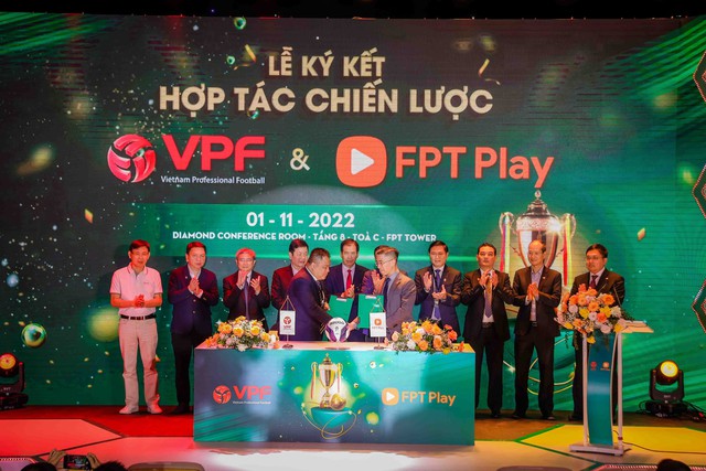 Bản quyền truyền hình V-League: Từng bước nâng cao thương hiệu bóng đá Việt Nam - Ảnh 1.