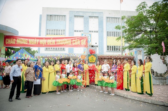 Trường học tại quận Long Biên đón nhận tin vui dịp khai giảng năm học mới 2022-2023 - Ảnh 3.