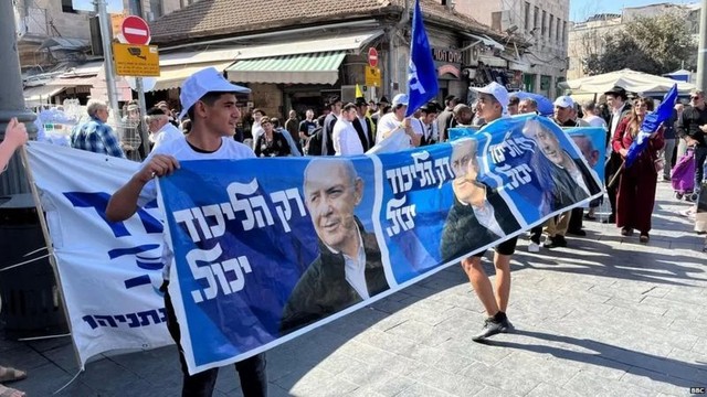 Bầu cử Quốc hội Israel lần thứ 5 trong vòng hơn 3 năm, cựu Thủ tướng Netanyahu trở lại - Ảnh 3.