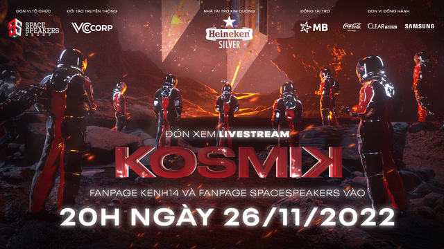Trực tiếp KOSMIK Live Concert: Dàn trai xinh gái đẹp nô nức check-in, sẵn sàng cháy hết mình cùng SpaceSpeakers - Ảnh 7.