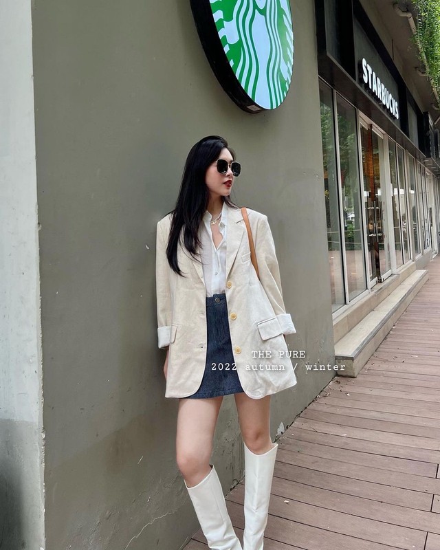 Gợi ý 12 mẫu áo khoác blazer mới nhất tại các shop thời trang hiện nay  - Ảnh 9.