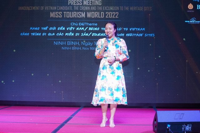 Á hậu 1 cuộc thi Hoa hậu Hoàn cầu Việt Nam 2022 tham dự cuộc thi Hoa hậu Du lịch thế giới năm 2022 - Ảnh 2.