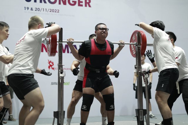 Khởi tranh Giải Powerlifting Việt Nam 2022 - Ảnh 1.