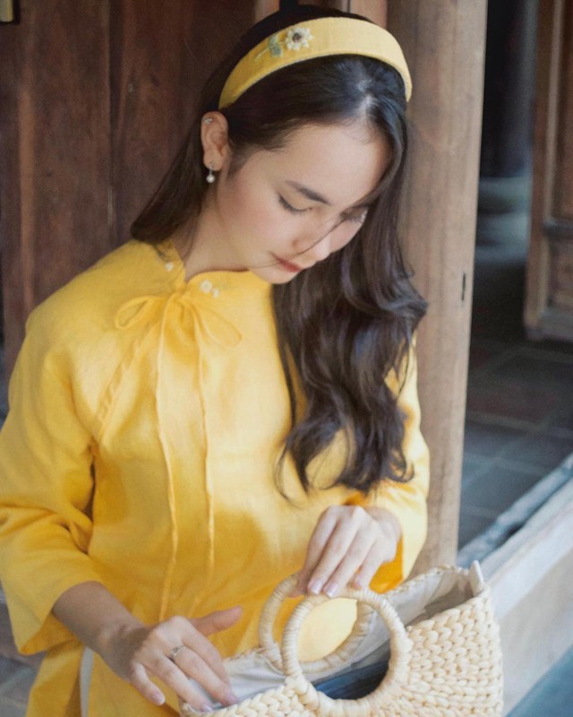 Áo dài thắt nơ - Ảnh 6. Áo dài thắt nơ - Ảnh 6.