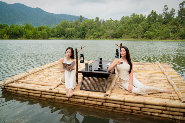Hoa hậu Tiểu Vy và Á hậu Kim Duyên trải nghiệm lối sống tỉnh thức - Ảnh 12.