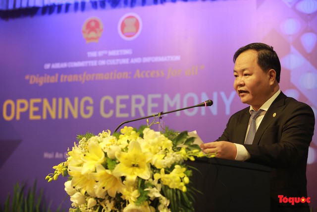 Khai mạc Hội nghị lần thứ 57 Ủy ban Văn hóa-Thông tin ASEAN - Ảnh 6.