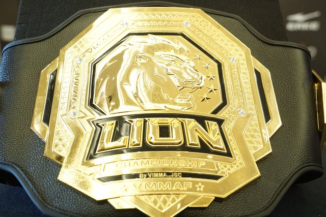 Cận cảnh chiếc đai vô địch của LION Championship - Ảnh 2.