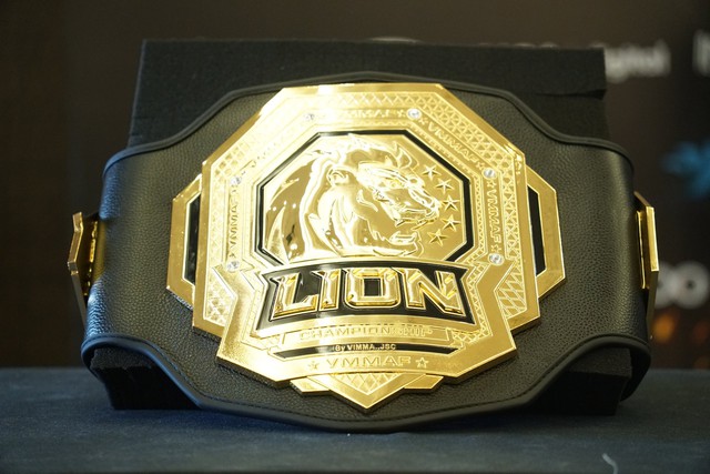 Cận cảnh chiếc đai vô địch của LION Championship - Ảnh 3.