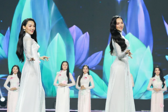 Toàn cảnh Chung khảo Hoa hậu Việt Nam: Bùng nổ với loạt phần thi hấp dẫn, Top 35 chính thức lộ diện - Ảnh 4.