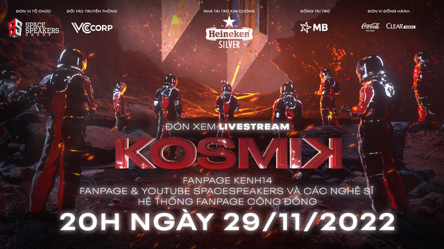 KOSMIK Live Concert sẽ được Mega Livestream một đêm duy nhất, SOOBIN, Binz, JustaTee có gì đáng chờ đợi? - Ảnh 8.