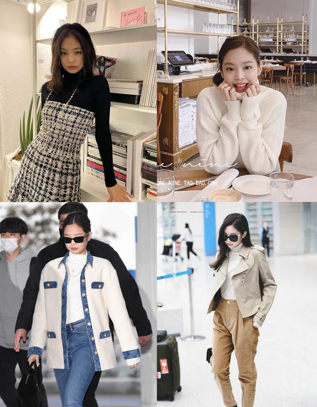 &quot;Thánh tạo trend&quot; Jennie diện 5 mẫu áo len này từ khi debut mà vẫn gây sốt - Ảnh 7.