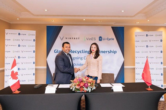 VinES và Li-Cycle công bố hợp tác tái chế pin toàn cầu - Ảnh 3.