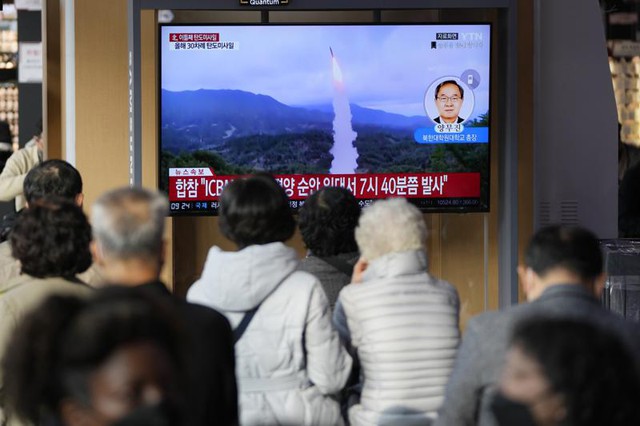 Căng thẳng leo thang ở bán đảo Triều Tiên sau các vụ phóng tên lửa liên tiếp - Ảnh 1.