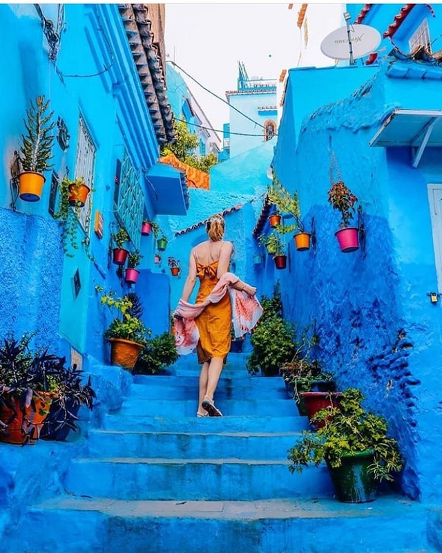 Ghé thăm thị trấn toàn màu xanh độc đáo: Giữa châu Phi lại có thiên đường bí mật như Santorini thứ hai   - Ảnh 13.