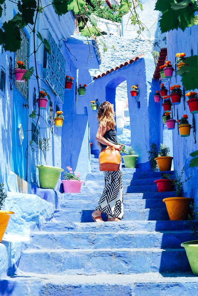 Ghé thăm thị trấn toàn màu xanh độc đáo: Giữa châu Phi lại có thiên đường bí mật như Santorini thứ hai   - Ảnh 7.