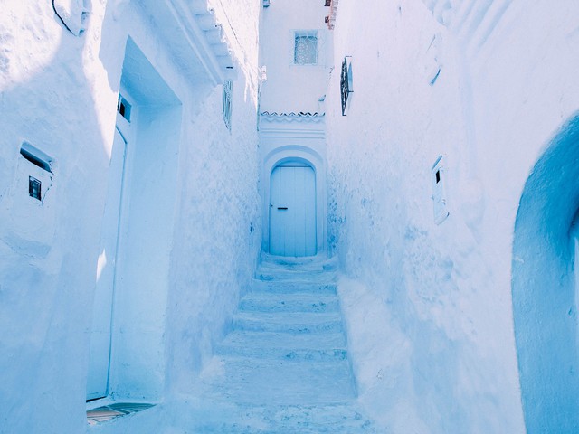 Ghé thăm thị trấn toàn màu xanh độc đáo: Giữa châu Phi lại có thiên đường bí mật như Santorini thứ hai   - Ảnh 6.