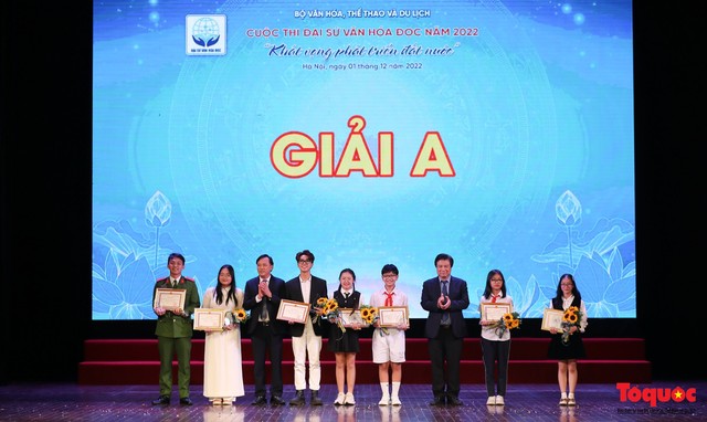 Trao gần 300 giải thưởng tại cuộc thi Đại sứ Văn hóa đọc năm 2022 - Ảnh 5.