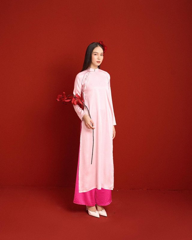 Ngắm loạt áo dài Tết mới tinh của local brand Việt, giá từ 500.000 VNĐ là sắm được  - Ảnh 7.