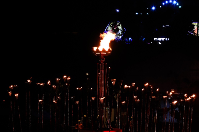 [Chùm ảnh] Toàn cảnh Lễ Khai mạc Đại hội Thể thao toàn quốc lần thứ IX: Quy mô, mang đậm nét lịch sử - Ảnh 10.
