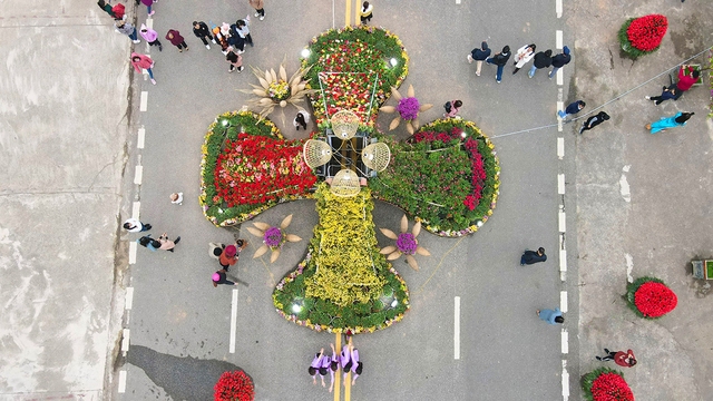Gần 100 nghìn lượt người dự Lễ hội hoa Mê Linh 2022 - Ảnh 22.