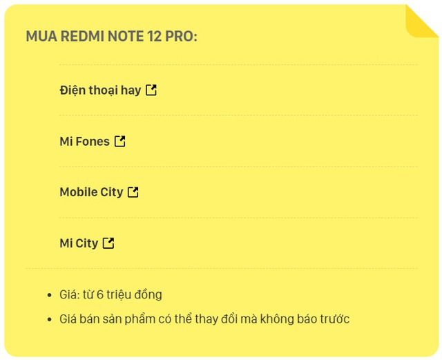 Trên tay Redmi Note 12 Pro tại VN: Thiết kế vuông vắn, chip Dimensity 1080 mới, giá chỉ từ 6 triệu đồng - Ảnh 18.