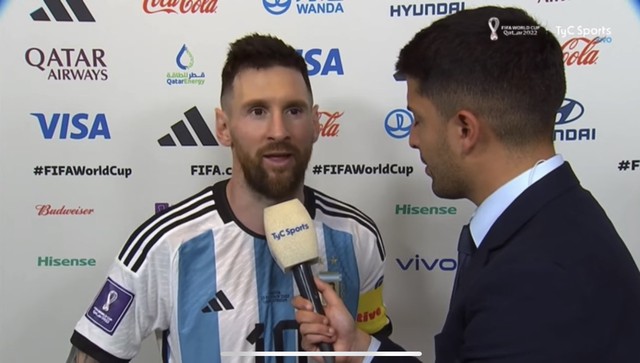 Messi: &quot;Argentina lại vào chung kết World Cup, hãy tận hưởng nhé&quot; - Ảnh 1.