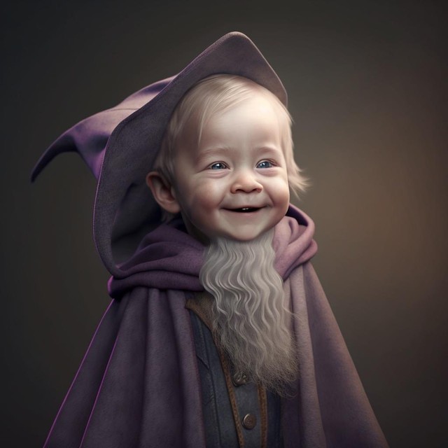 Khi dàn nhân vật Harry Potter hóa em bé: Thầy Dumbledore hài hước, phản diện đáng yêu hơn hẳn - Ảnh 20.