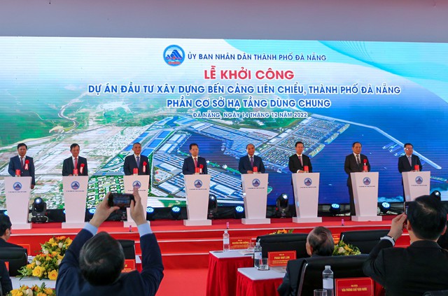 Đà Nẵng chính thức khởi công cảng Liên Chiểu 3.400 tỷ đồng - Ảnh 2.